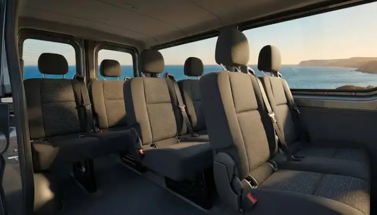 inside mercedes sprinter